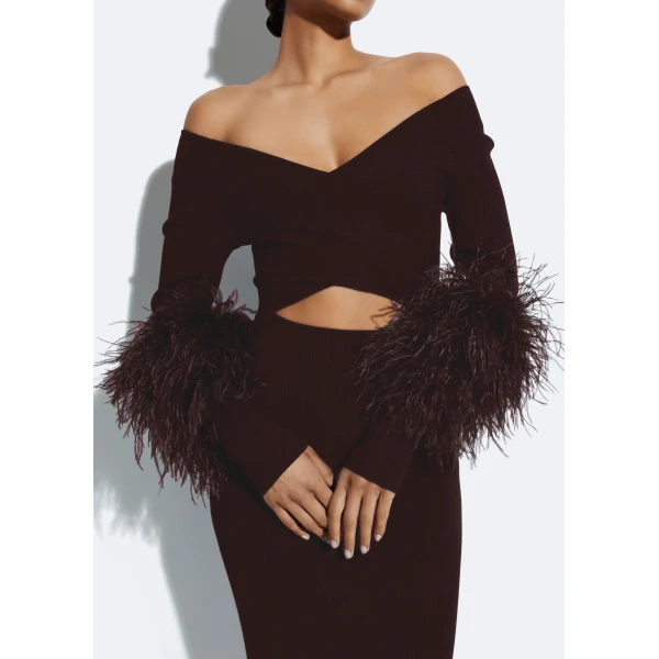 dark brown dresses