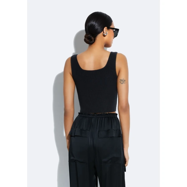 merino cropped tank
