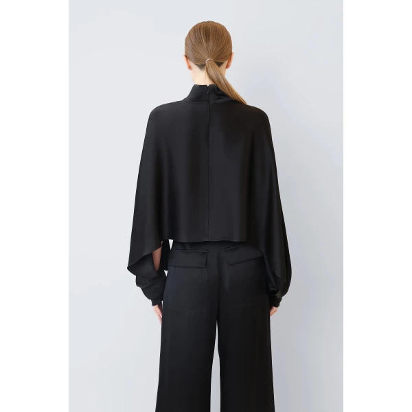 satin caftan top