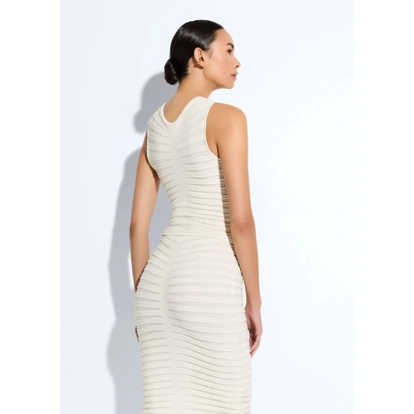 viscose wide ribbed tank top