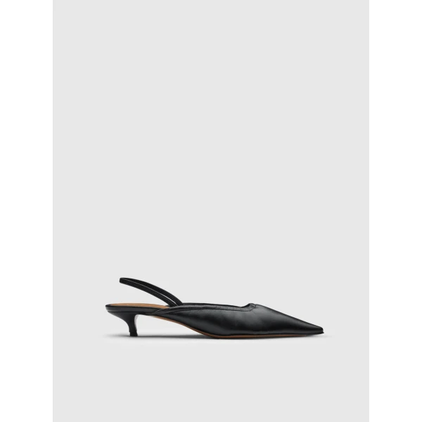 ATP Atelier Lana in Black Slingbacks