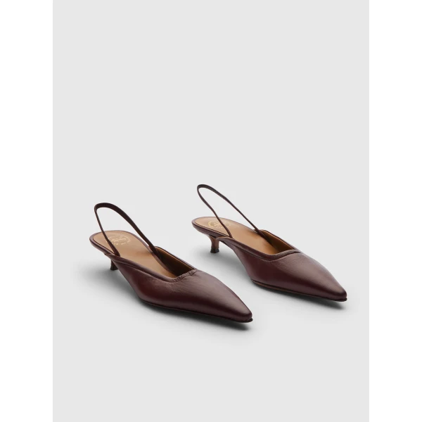 ATP Atelier Lana in Grumello Slingbacks Red