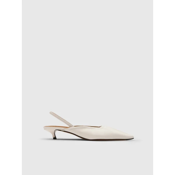 ATP Atelier Lana in Linen Slingbacks