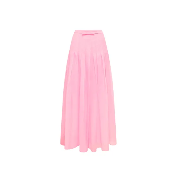 Juno Pleated Pants in Pink
