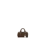 Loewe Amazona Nano in nubuck, Tundra | Clutch Bags | Coveti