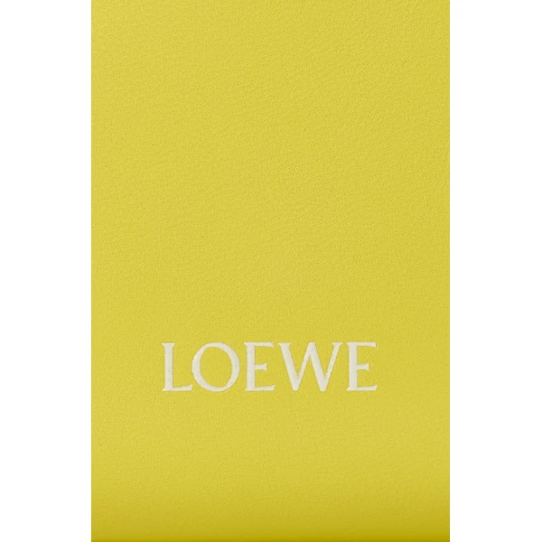 Loewe Cala mini bag in mellow nappa lambskin, Lemon/Soft White | Mini Bags | Coveti