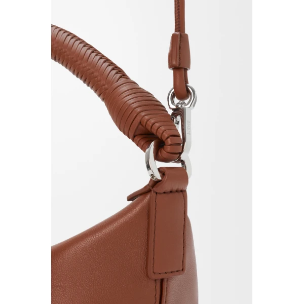 Loewe Cala mini bag in mellow nappa lambskin, Pecan | Mini Bags | Coveti