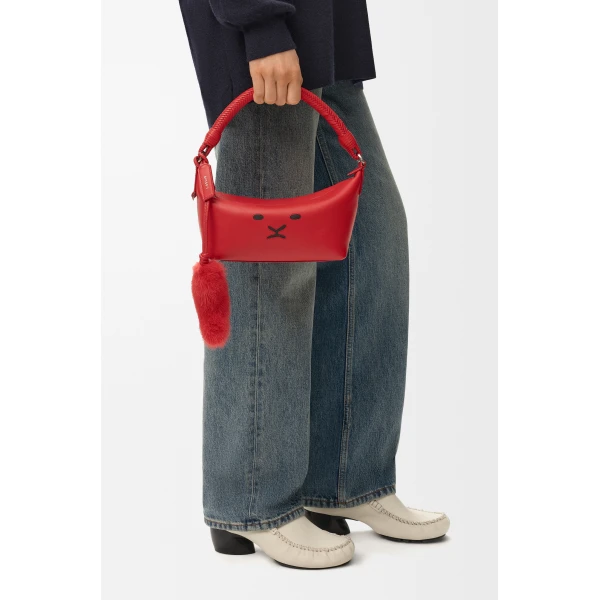 Loewe Cala mini bag in mellow nappa lambskin, Red | Mini Bags | Coveti