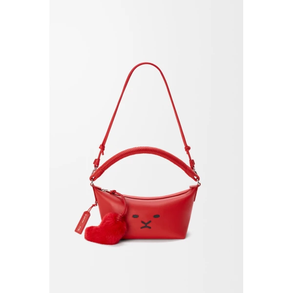 Loewe Cala mini bag in mellow nappa lambskin, Red | Mini Bags | Coveti