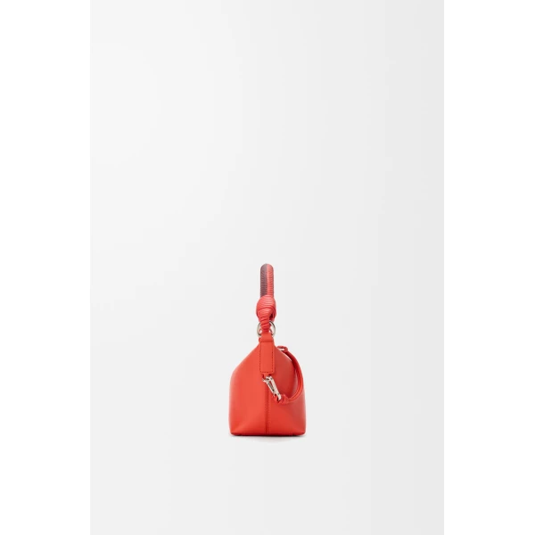 Loewe Cala mini bag in mellow nappa lambskin, Sunrise Orange/Pink Copper Red | Mini Bags | Coveti