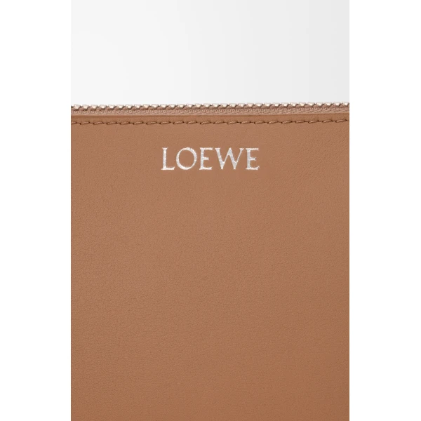 Loewe Joya pouch in nappa calfskin, Mocha | Clutch Bags | Coveti