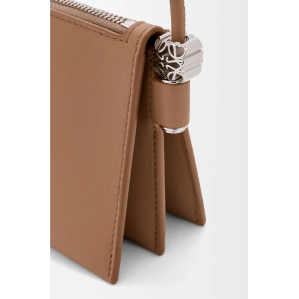 Loewe Joya pouch in nappa calfskin, Mocha | Clutch Bags | Coveti