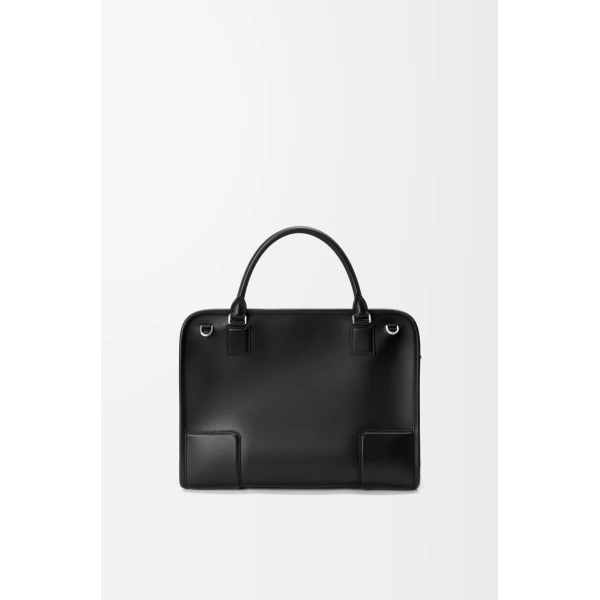 Loewe Large Amazona 180 bag in soft calfskin, Black | Totes & Top-Handle Bags | Coveti