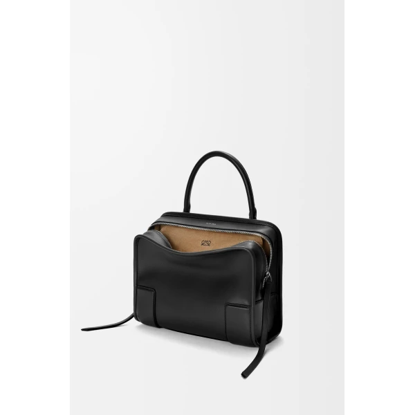 Loewe Medium Amazona 180 bag in soft calfskin, Black | Totes & Top-Handle Bags | Coveti