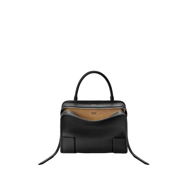 Loewe Medium Amazona 180 bag in soft calfskin, Black | Totes & Top-Handle Bags | Coveti