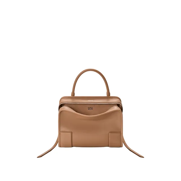 Loewe Medium Amazona 180 bag in soft calfskin, Mocha | Totes & Top-Handle Bags | Coveti
