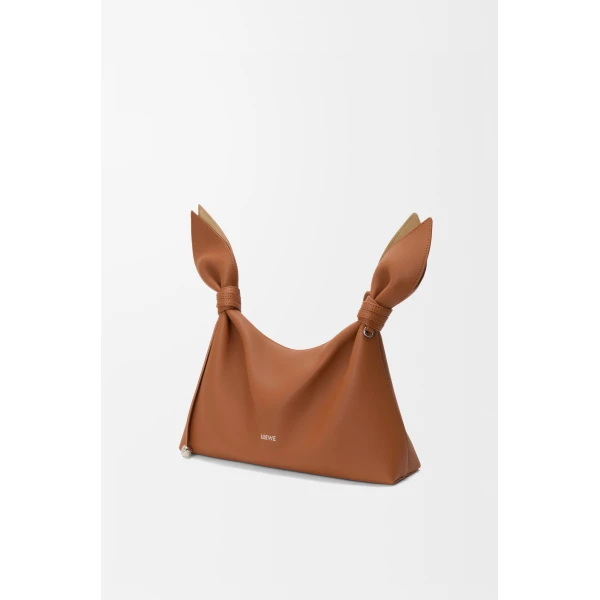 Loewe Medium Scarf bag in smooth calfskin, Squirrel | Shoulder & Crossbody Bags | Coveti