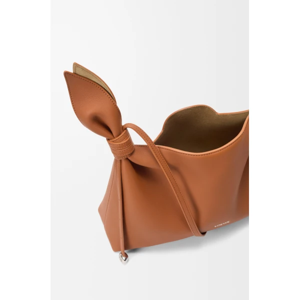 Loewe Medium Scarf bag in smooth calfskin, Squirrel | Shoulder & Crossbody Bags | Coveti