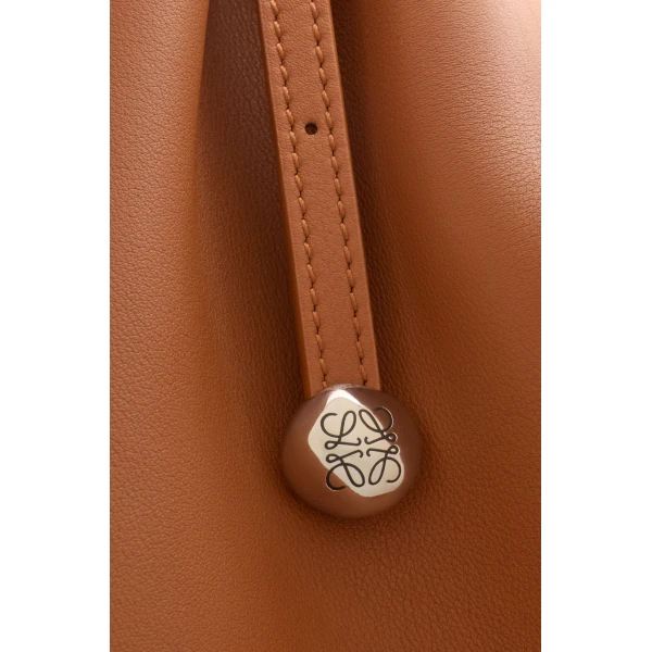 Loewe Medium Scarf bag in smooth calfskin, Squirrel | Shoulder & Crossbody Bags | Coveti