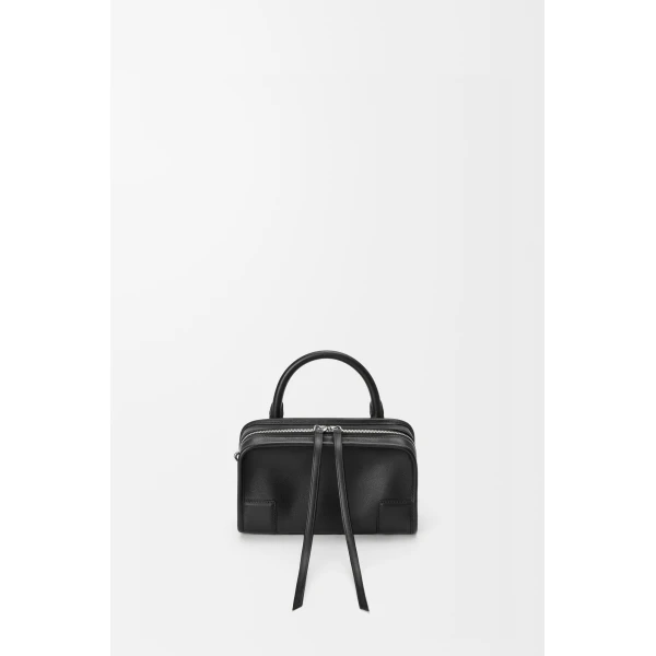 Loewe Mini Amazona 180 bag in soft calfskin, Black | Totes & Top-Handle Bags | Coveti