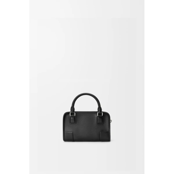 Loewe Mini Amazona 180 bag in soft calfskin, Black | Totes & Top-Handle Bags | Coveti