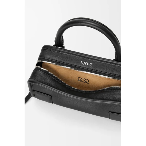 Loewe Mini Amazona 180 bag in soft calfskin, Black | Totes & Top-Handle Bags | Coveti