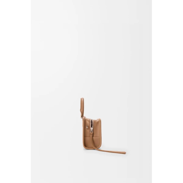 Loewe Mini Amazona 180 bag in soft calfskin, Mocha | Totes & Top-Handle Bags | Coveti