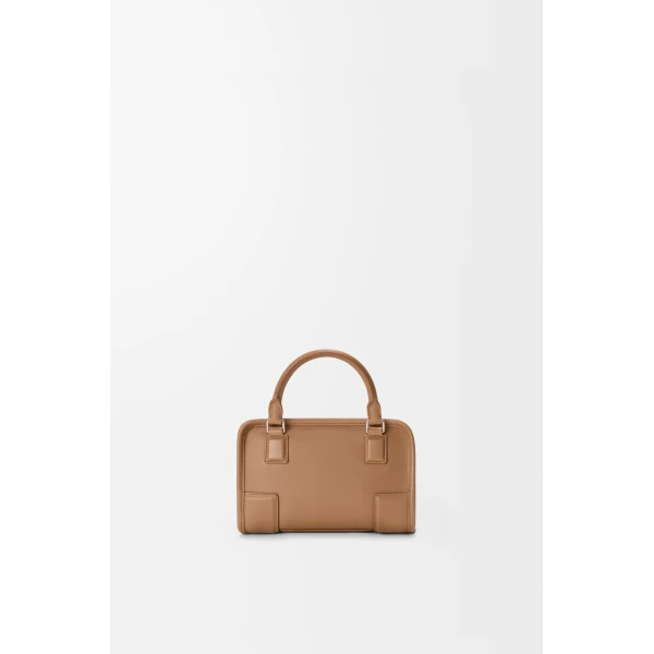Loewe Mini Amazona 180 bag in soft calfskin, Mocha | Totes & Top-Handle Bags | Coveti