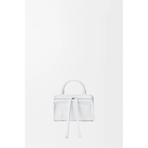 Loewe Mini Amazona 180 bag in soft calfskin, White | Totes & Top-Handle Bags | Coveti