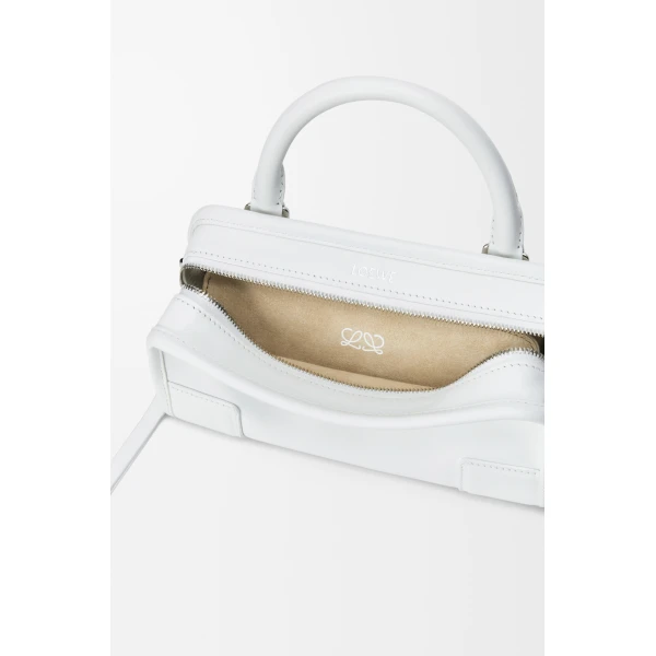 Loewe Mini Amazona 180 bag in soft calfskin, White | Totes & Top-Handle Bags | Coveti