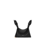 Loewe Mini Scarf bag in smooth calfskin, Black | Shoulder & Crossbody Bags | Coveti