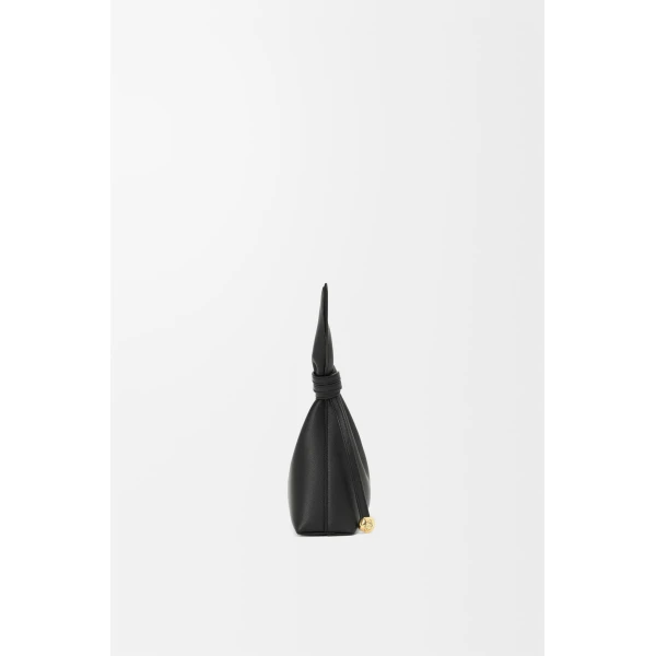 Loewe Mini Scarf bag in smooth calfskin, Black | Shoulder & Crossbody Bags | Coveti
