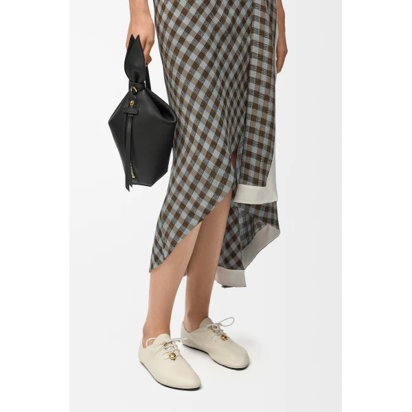 Loewe Scarf backpack in smooth calfskin, Black | Shoulder & Crossbody Bags | Coveti