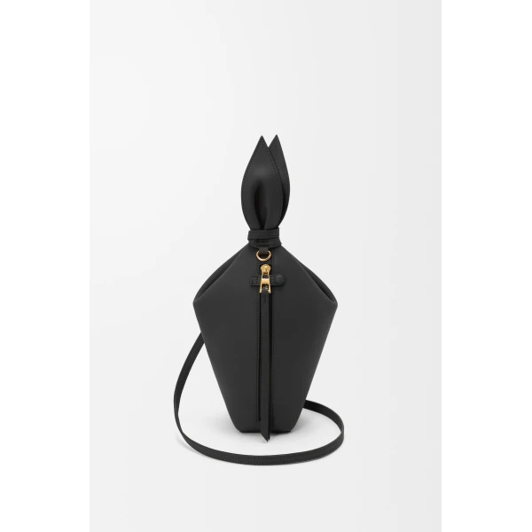 Loewe Scarf backpack in smooth calfskin, Black | Shoulder & Crossbody Bags | Coveti