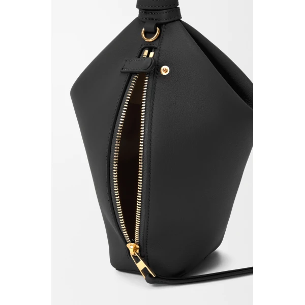 Loewe Scarf backpack in smooth calfskin, Black | Shoulder & Crossbody Bags | Coveti