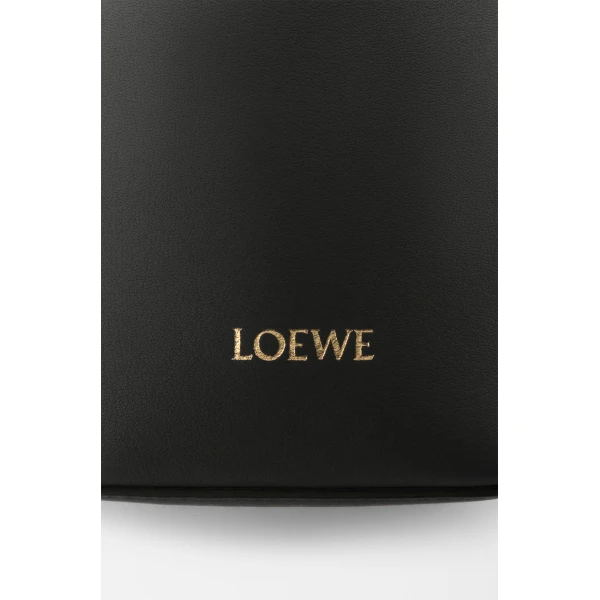 Loewe Scarf backpack in smooth calfskin, Black | Shoulder & Crossbody Bags | Coveti