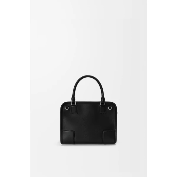 Loewe Small Amazona 180 bag in soft calfskin, Black | Totes & Top-Handle Bags | Coveti