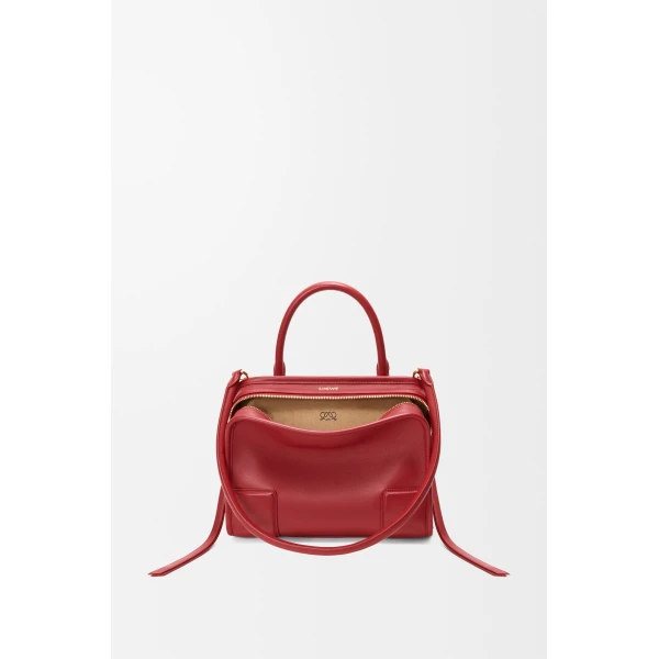 Loewe Small Amazona 180 bag in soft calfskin, Carmine Red | Totes & Top-Handle Bags | Coveti
