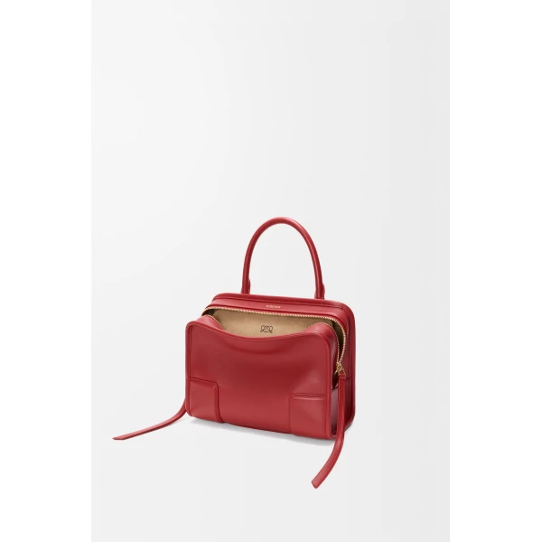 Loewe Small Amazona 180 bag in soft calfskin, Carmine Red | Totes & Top-Handle Bags | Coveti