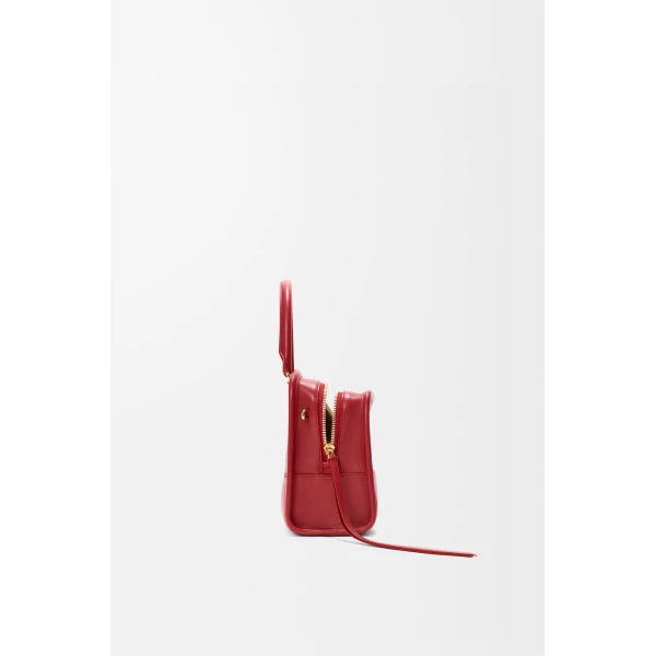 Loewe Small Amazona 180 bag in soft calfskin, Carmine Red | Totes & Top-Handle Bags | Coveti