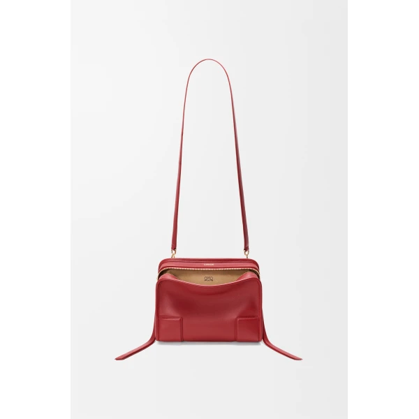 Loewe Small Amazona 180 bag in soft calfskin, Carmine Red | Totes & Top-Handle Bags | Coveti