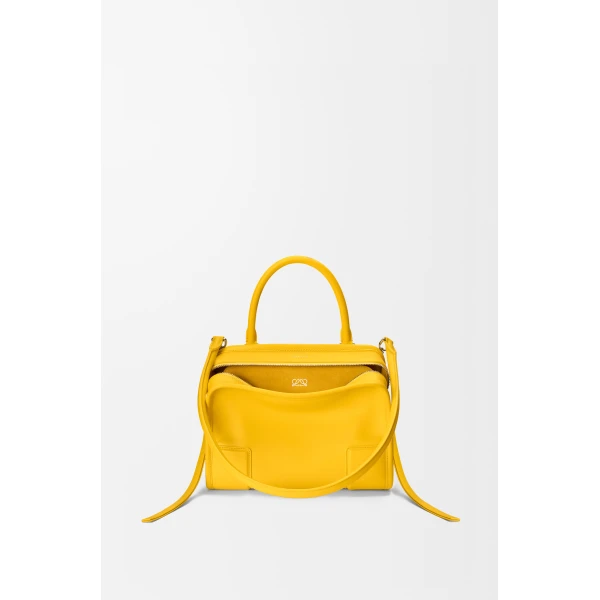 Loewe Small Amazona 180 bag in soft calfskin, Daisy Yellow | Totes & Top-Handle Bags | Coveti