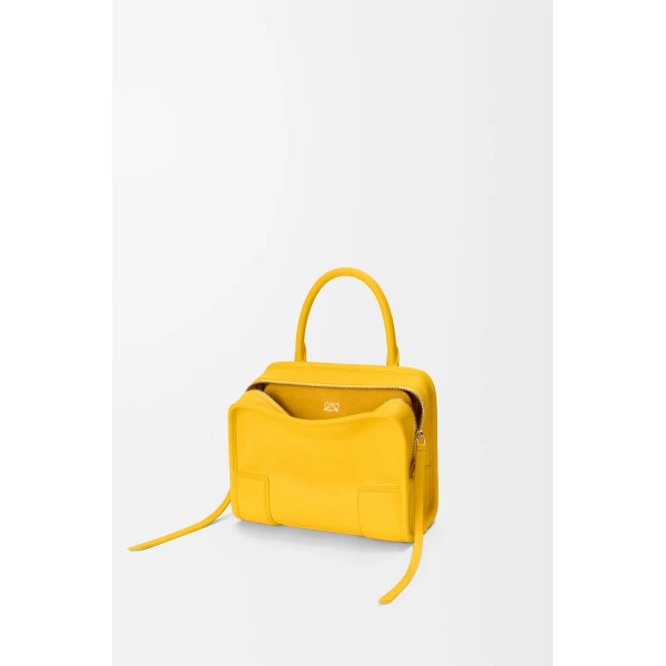 Loewe Small Amazona 180 bag in soft calfskin, Daisy Yellow | Totes & Top-Handle Bags | Coveti