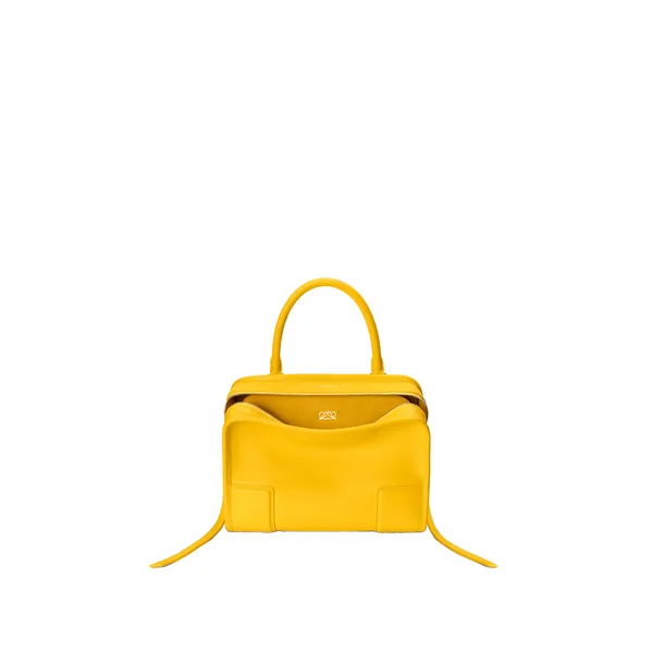 Loewe Small Amazona 180 bag in soft calfskin, Daisy Yellow | Totes & Top-Handle Bags | Coveti