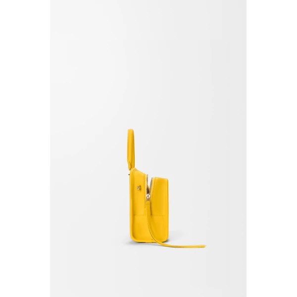 Loewe Small Amazona 180 bag in soft calfskin, Daisy Yellow | Totes & Top-Handle Bags | Coveti