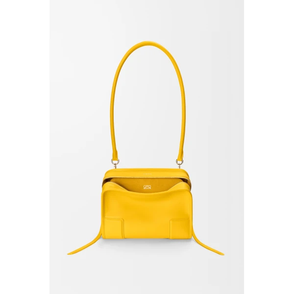 Loewe Small Amazona 180 bag in soft calfskin, Daisy Yellow | Totes & Top-Handle Bags | Coveti