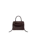 Loewe Small Amazona 180 bag in soft calfskin, Dark Chestnut | Totes & Top-Handle Bags | Coveti
