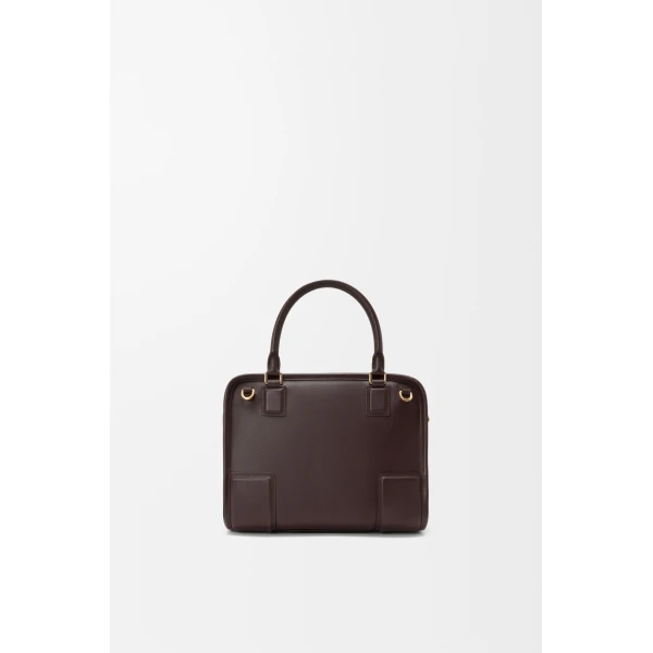 Loewe Small Amazona 180 bag in soft calfskin, Dark Chestnut | Totes & Top-Handle Bags | Coveti