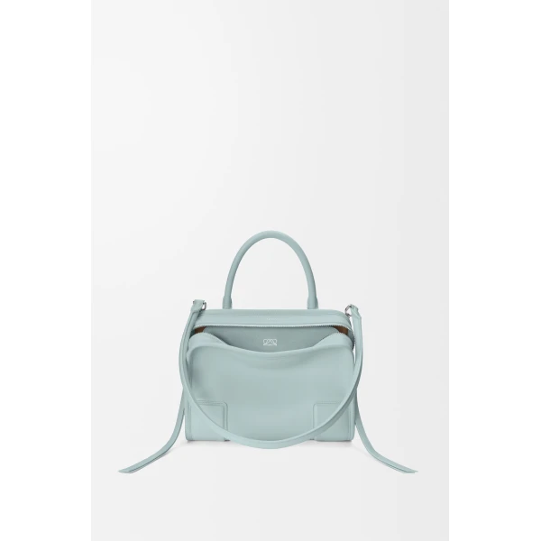 Loewe Small Amazona 180 bag in soft calfskin, Mineral Mist | Totes & Top-Handle Bags | Coveti