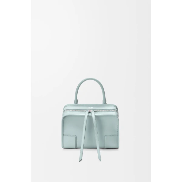 Loewe Small Amazona 180 bag in soft calfskin, Mineral Mist | Totes & Top-Handle Bags | Coveti
